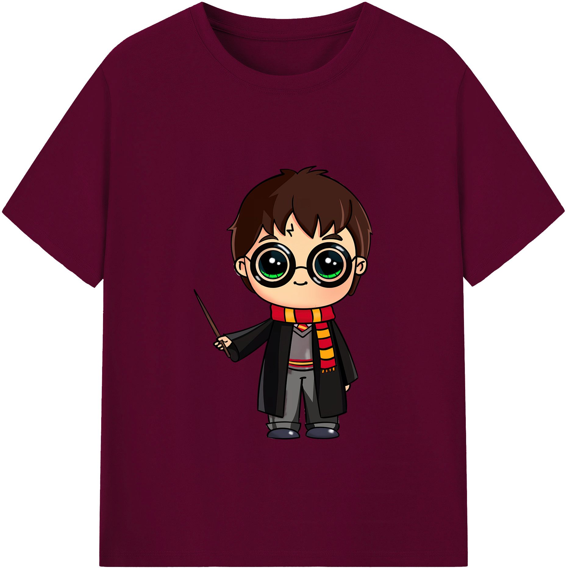 （画像用） Harry Potter ハリー・ポッターシリーズ レディースカジュアルプリントTシャツ（綿100％）